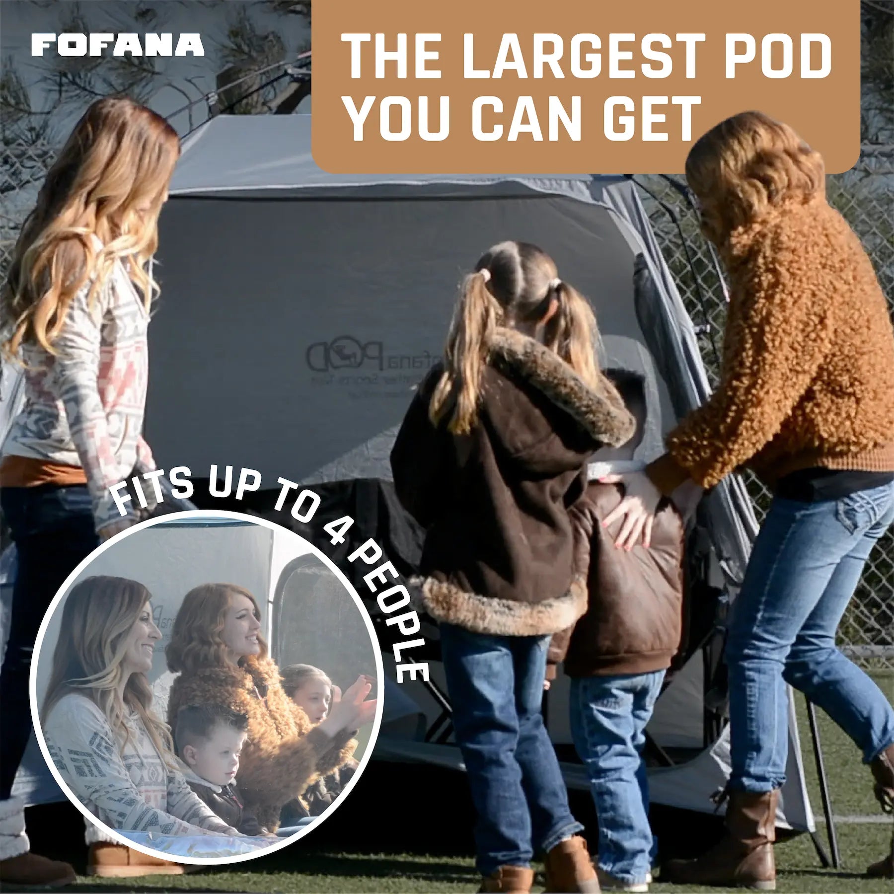 fofana pod tent