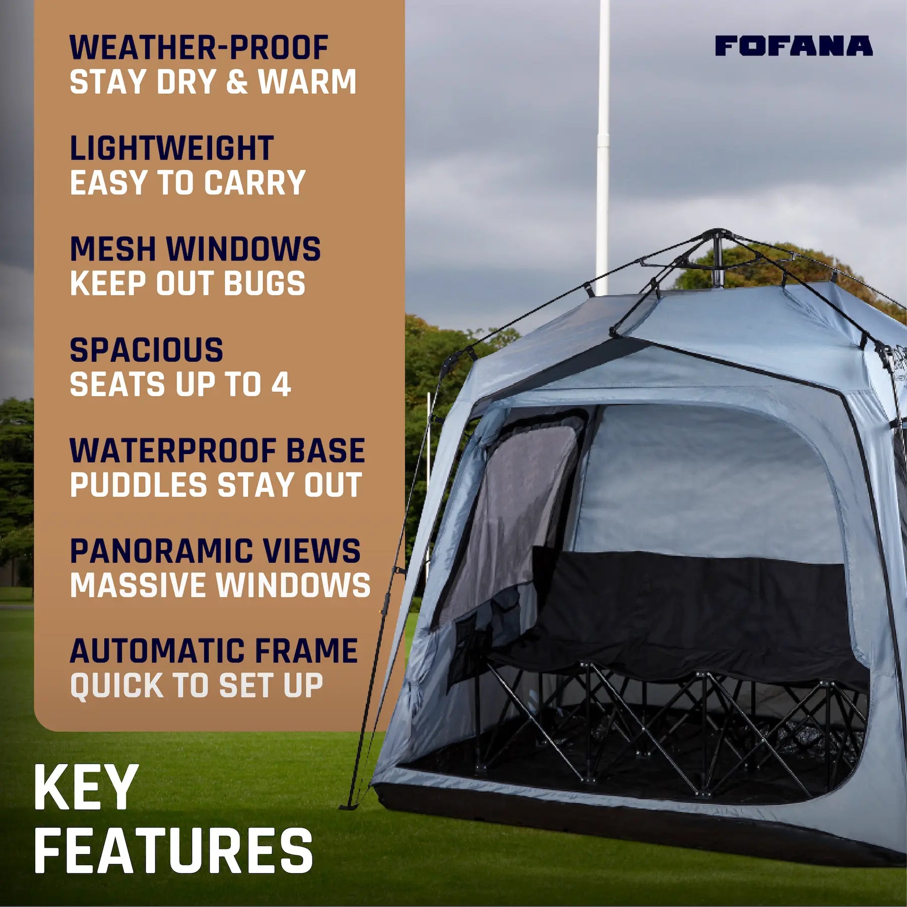 fofana all weather tent