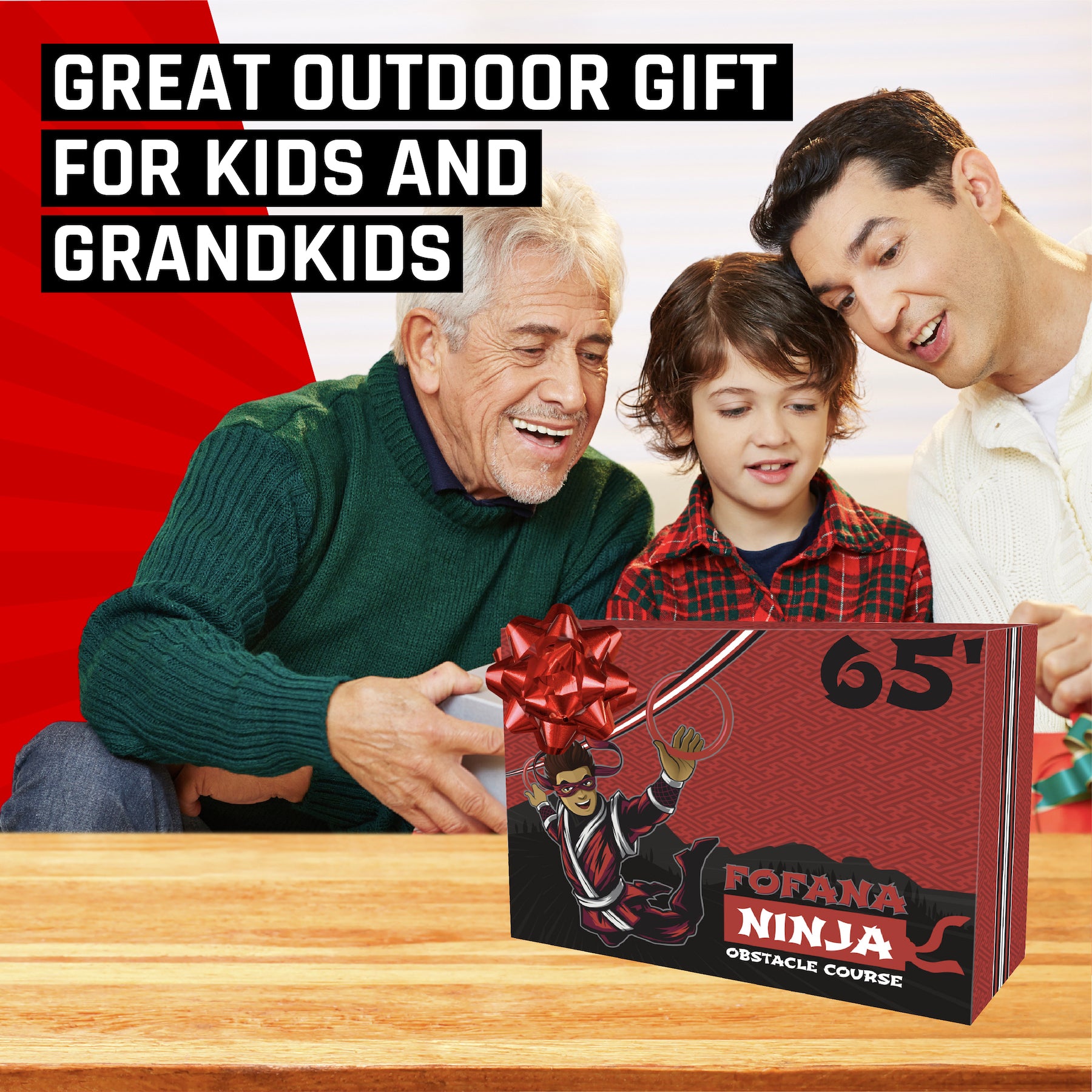 ninja obstacle course a perfect gift