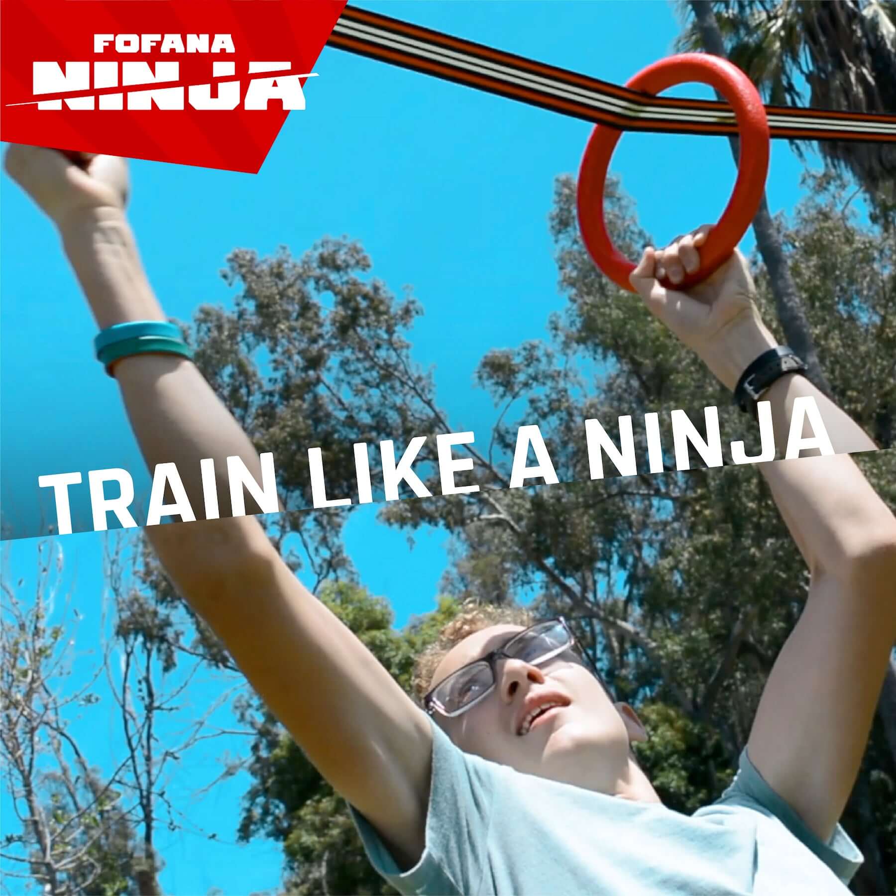 Fofana Ninja Warrior Slackline Obstacle Course |45 pieces ninja warrior obstacle course| ninja warrior set