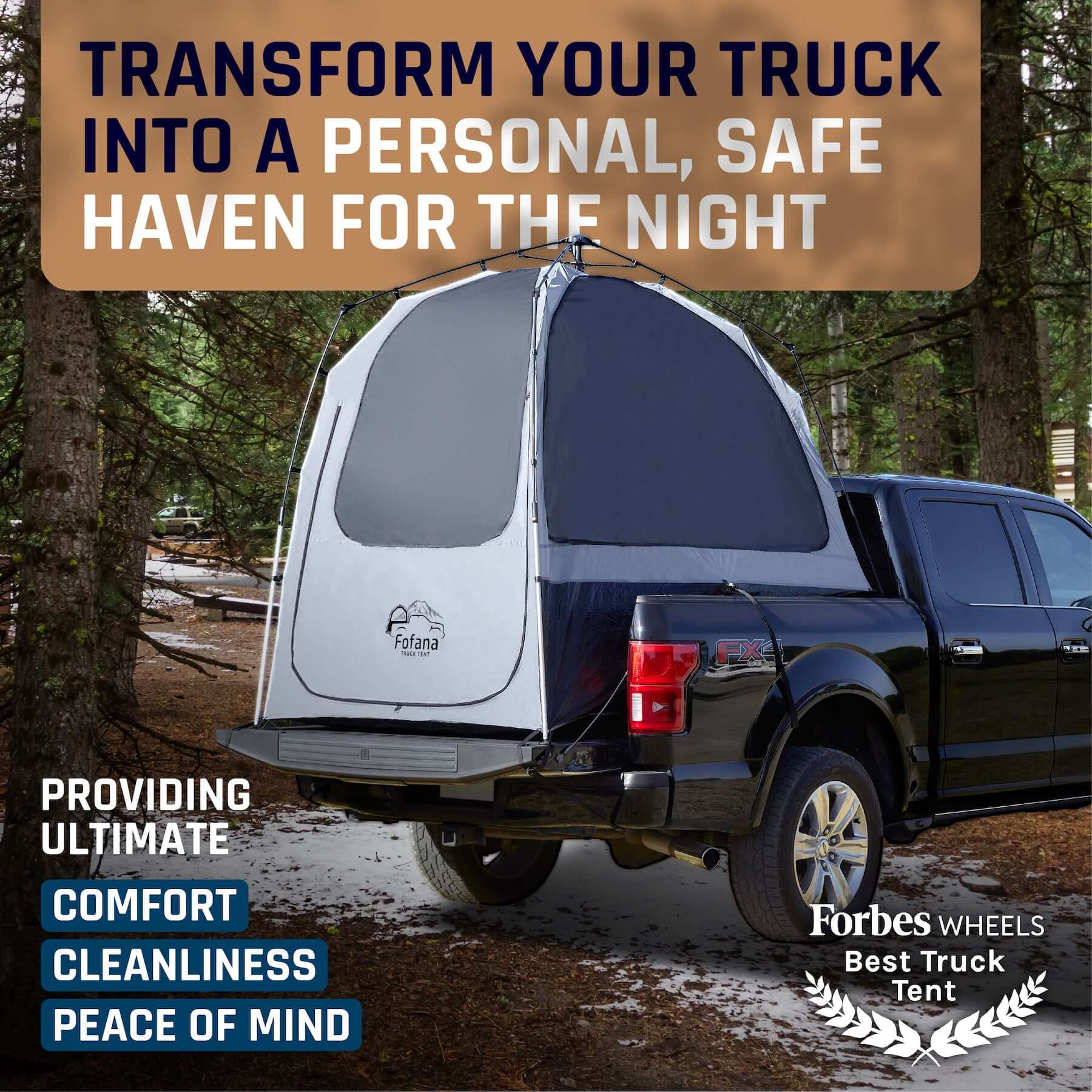 Fofana Truck Bed Tent | Fofana truck rack tent | fofana truck tent