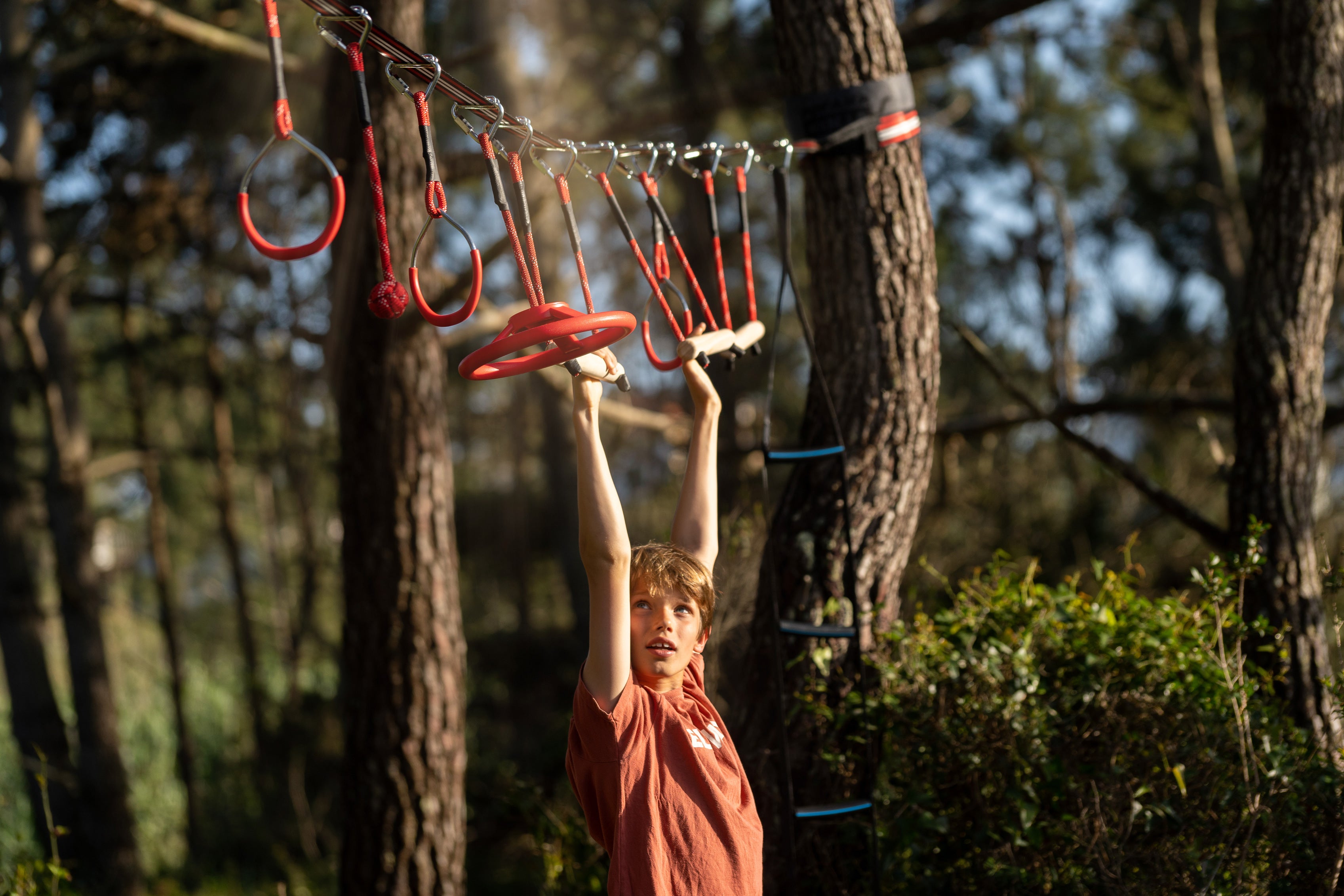 Fofana ninja obstacle course