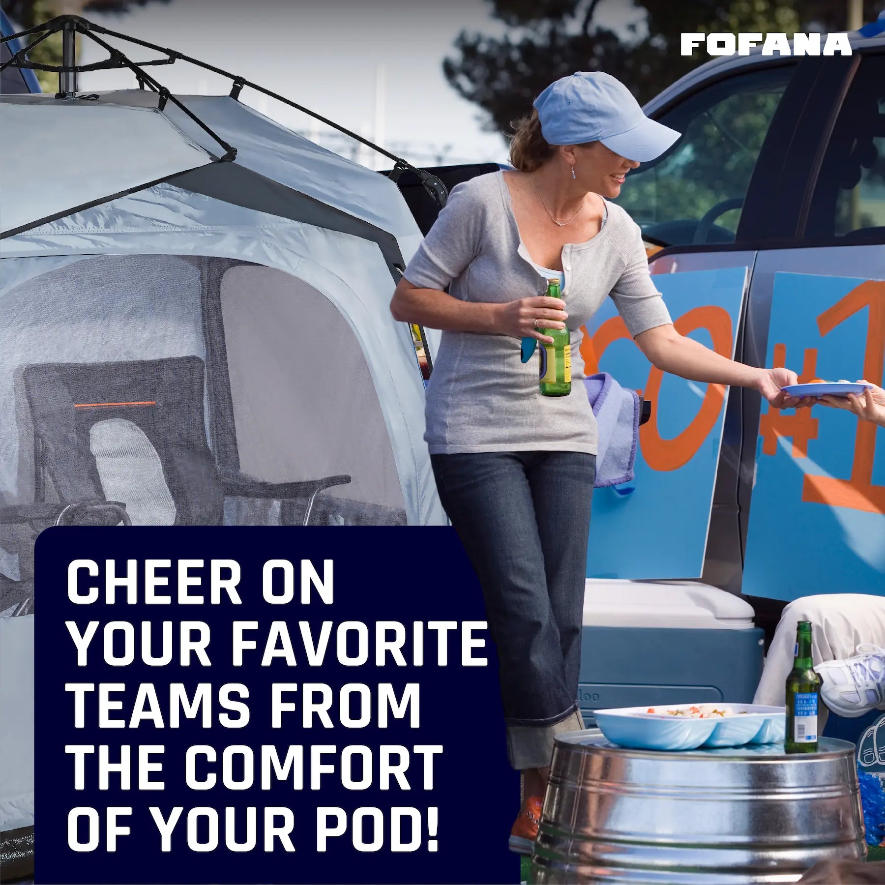 pop up sports tent by fofana
