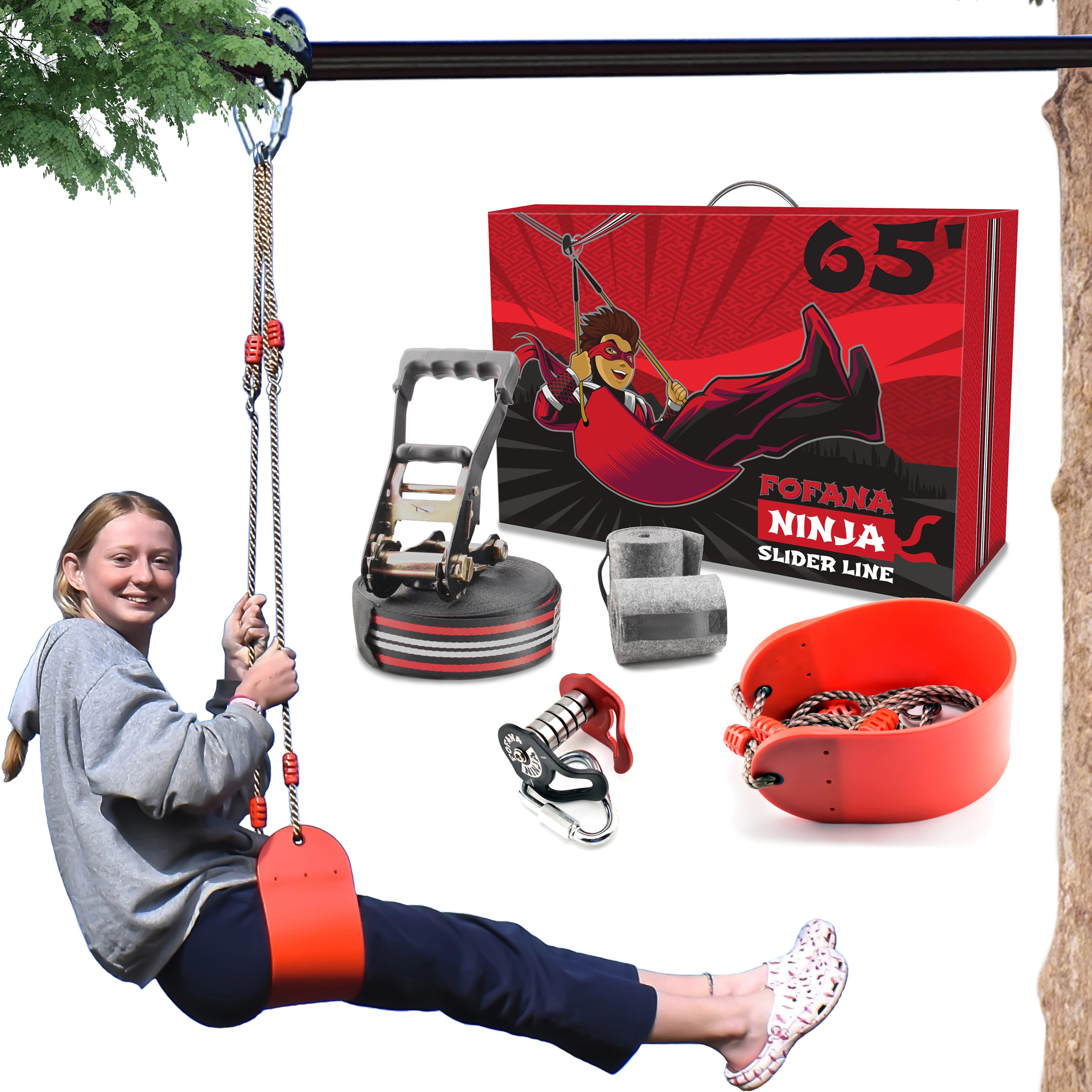 Ninja Slider Line Kit - 65 feet